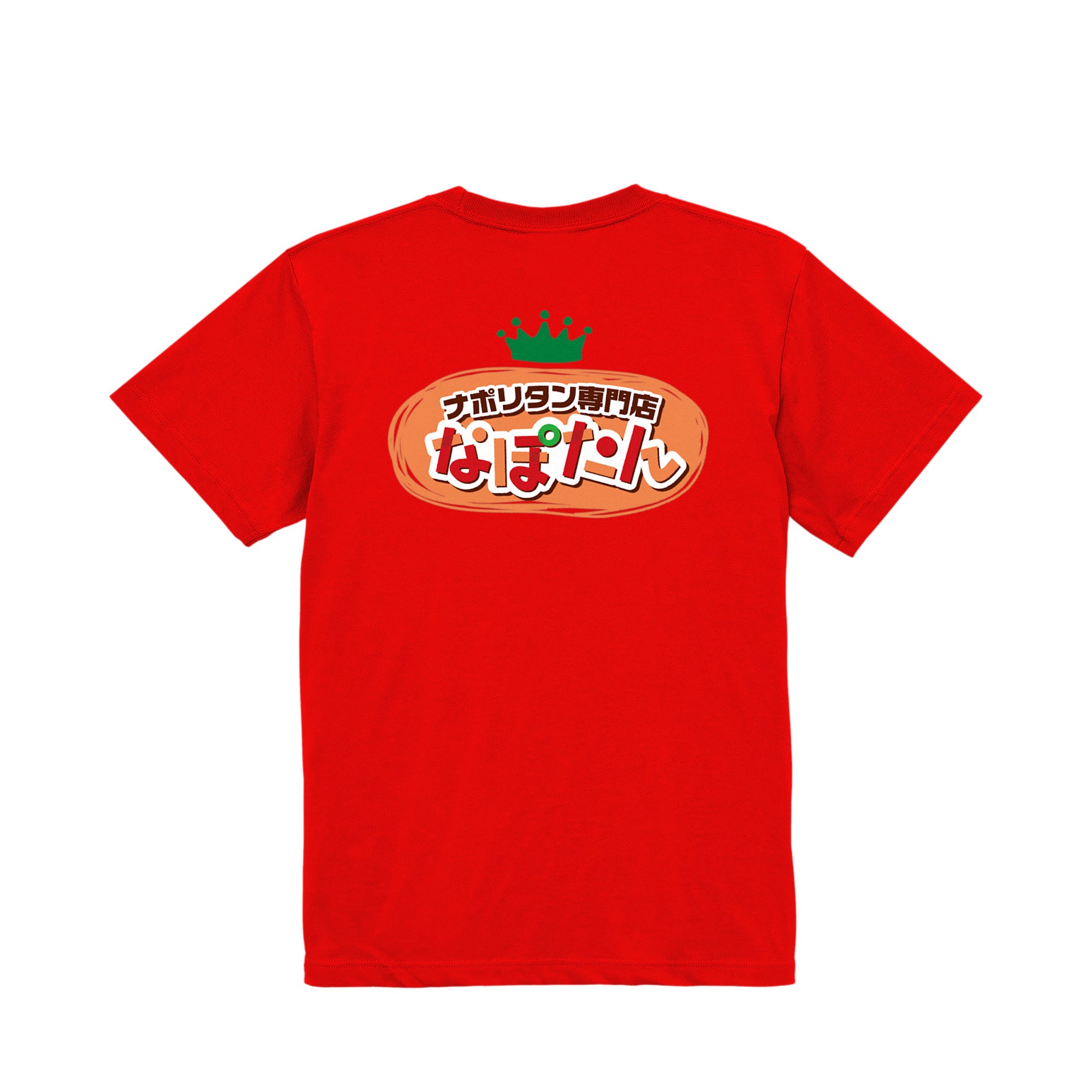 なぽたん　オフィシャルTシャツ赤